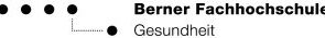 Berner Fachhochschule – Fachbereich Gesundheit